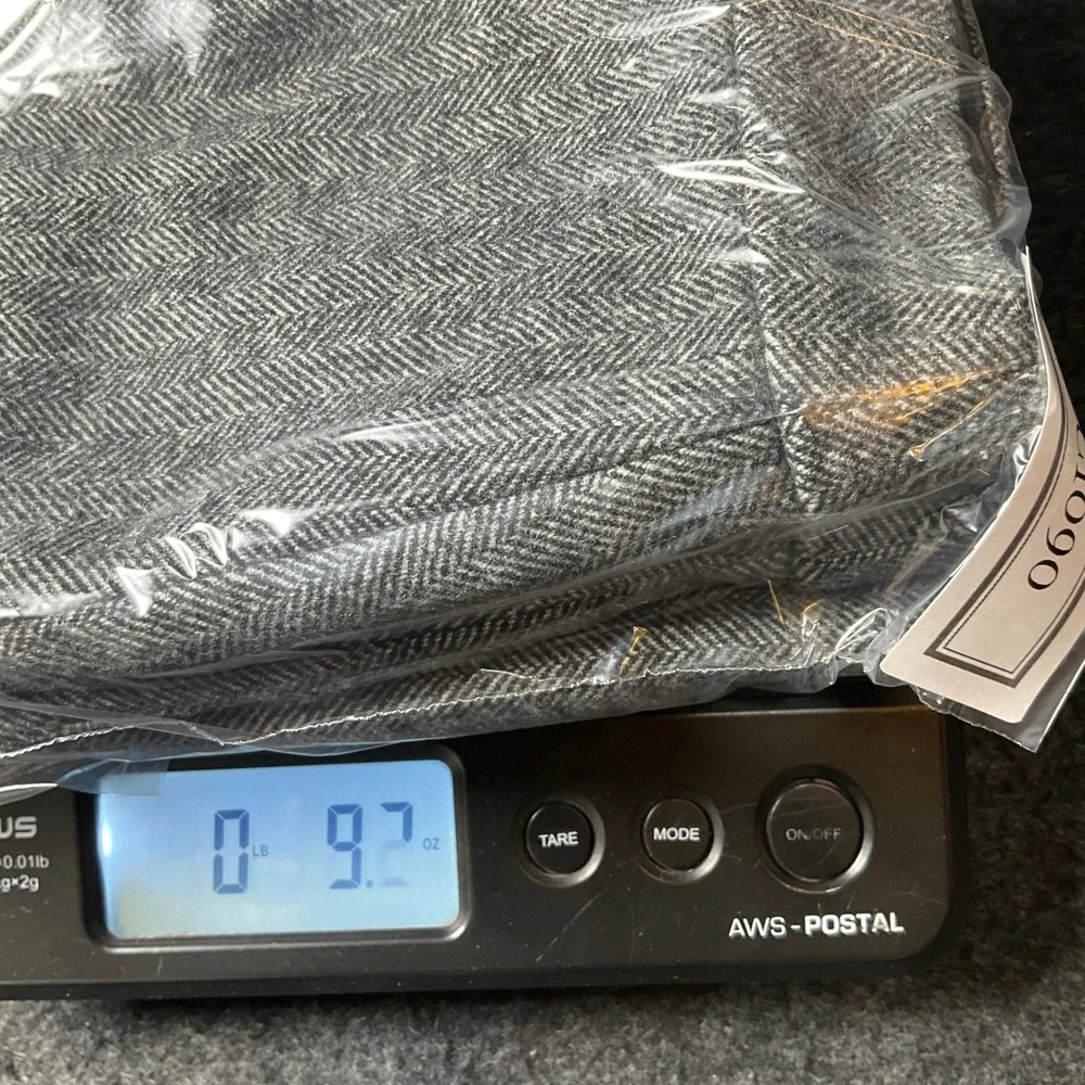 J.Crew Mini Skirt Women 0 Grey Wool Herringbone A-Line Pocket Preppy Tweed